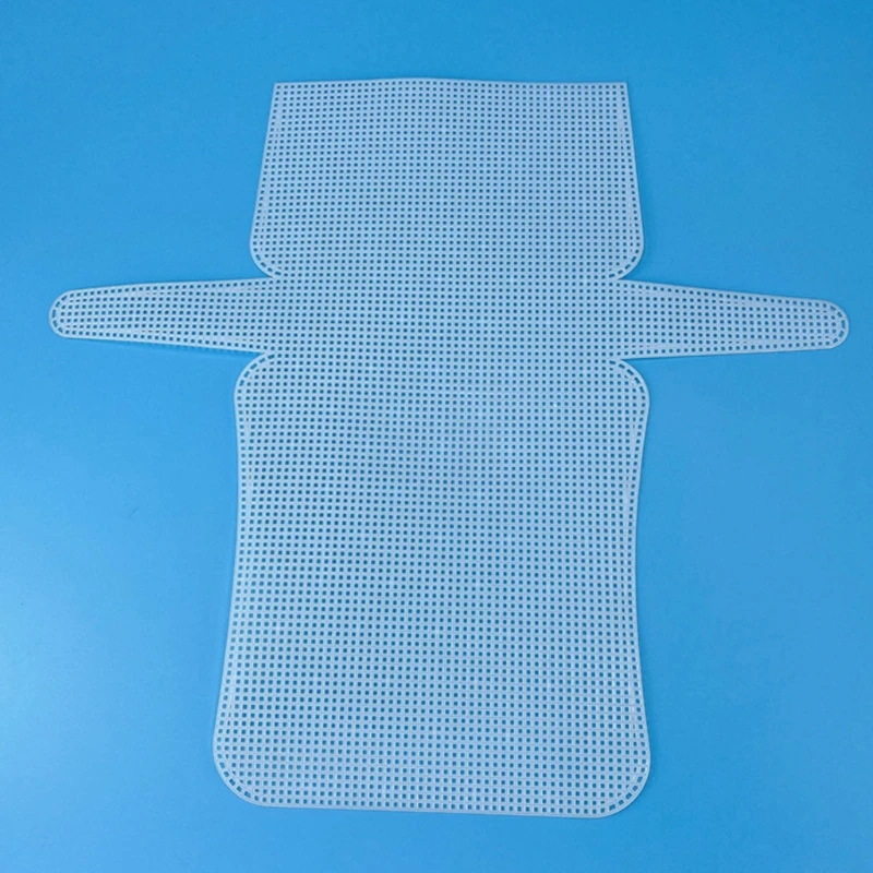 Creative Plastic Mesh Cloth DIY Purse Frame Bag Making Special-shaped Clear Shaping Sheet Hand Woven Mesh Sheets H3CF craft supplies
