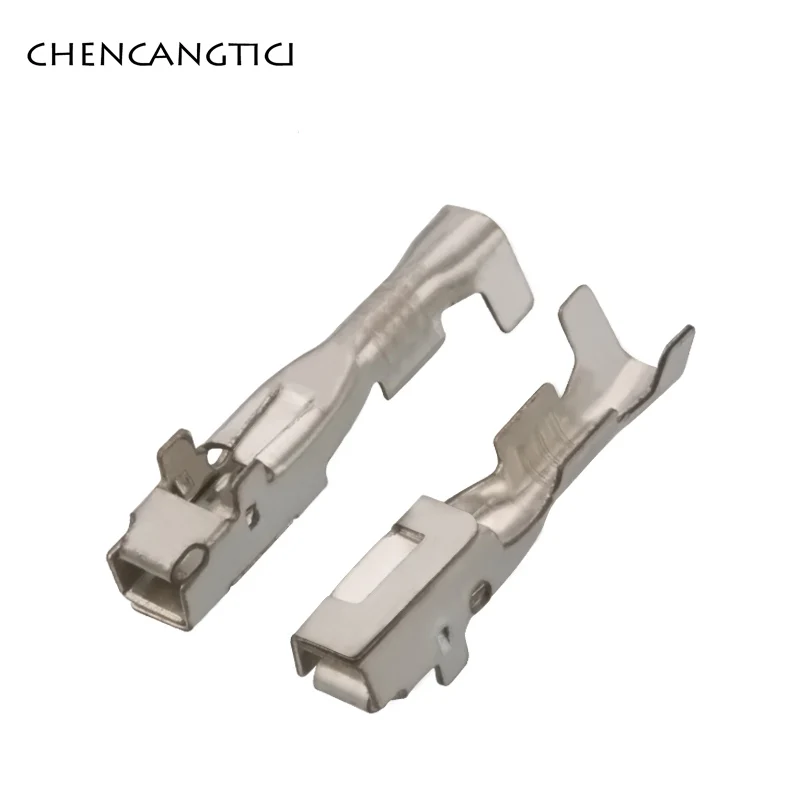 

50Pcs 2.2MM TE AMP Automotive Copper Wire Terminal For Auto Electrical Cables Harness Connector 368085-1