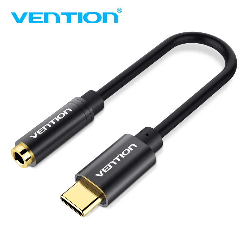 Кабель для наушников Vention с разъемом USB Type c на 3 5 мм аудиокабель AUX C Huawei V30 P30 pro Xiaomi Mi