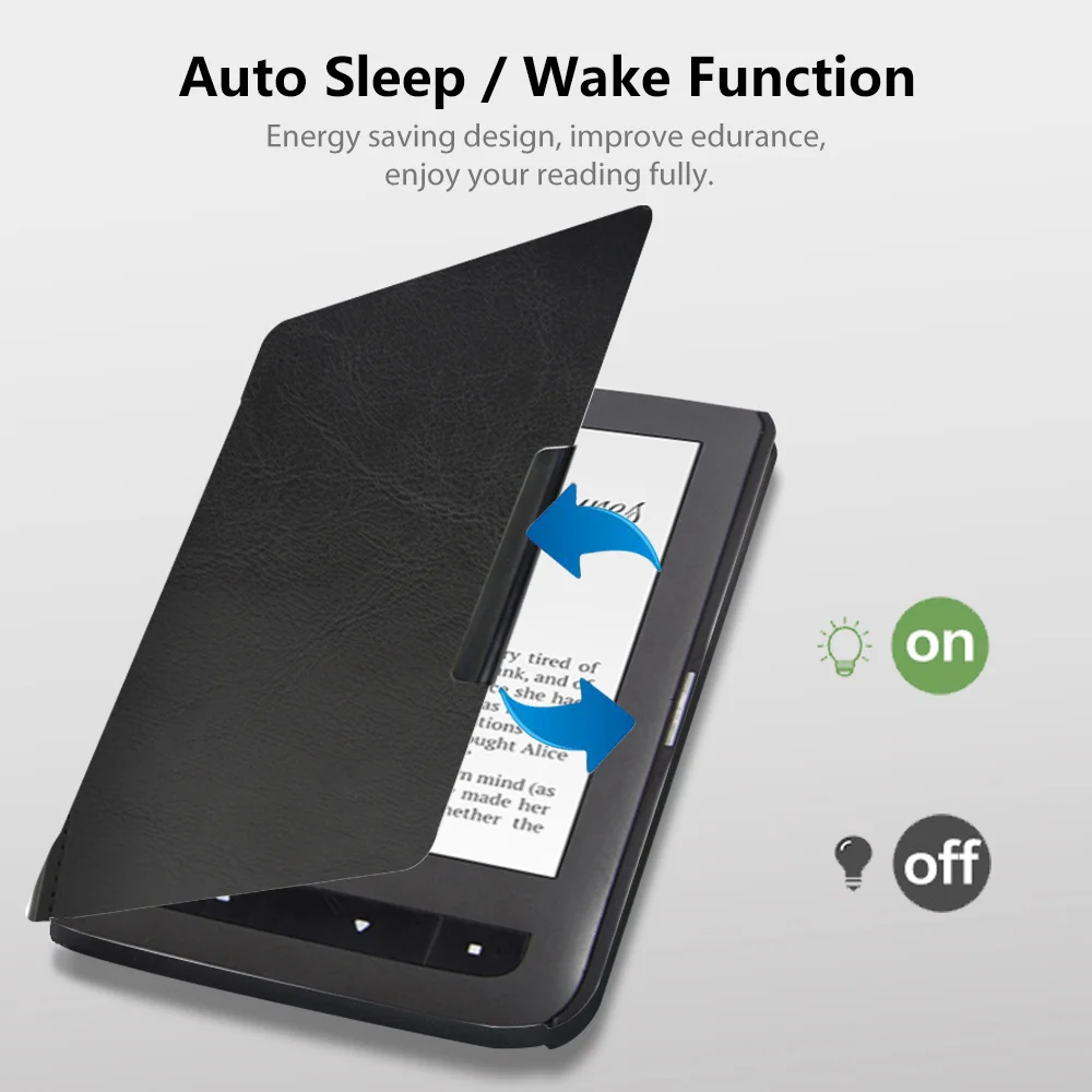 Кожаный чехол для Pocketbook Basic Touch Lux 2 614/624/626 электронной книги Pocketbook|case for pocketbook|touch lux