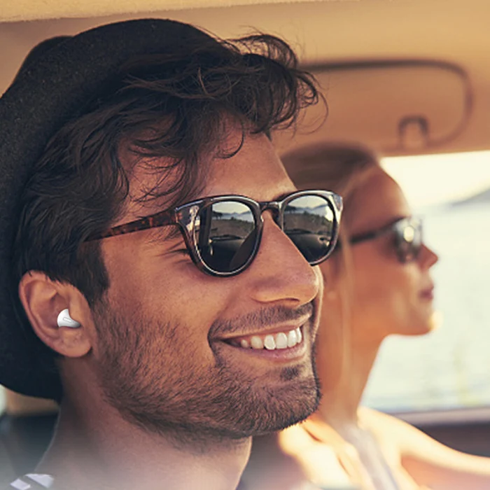 Bluetooth невидимая гарнитура в ухо Беспроводная стерео V4.2 гарнитура с 260 mAh зарядная коробка SP99