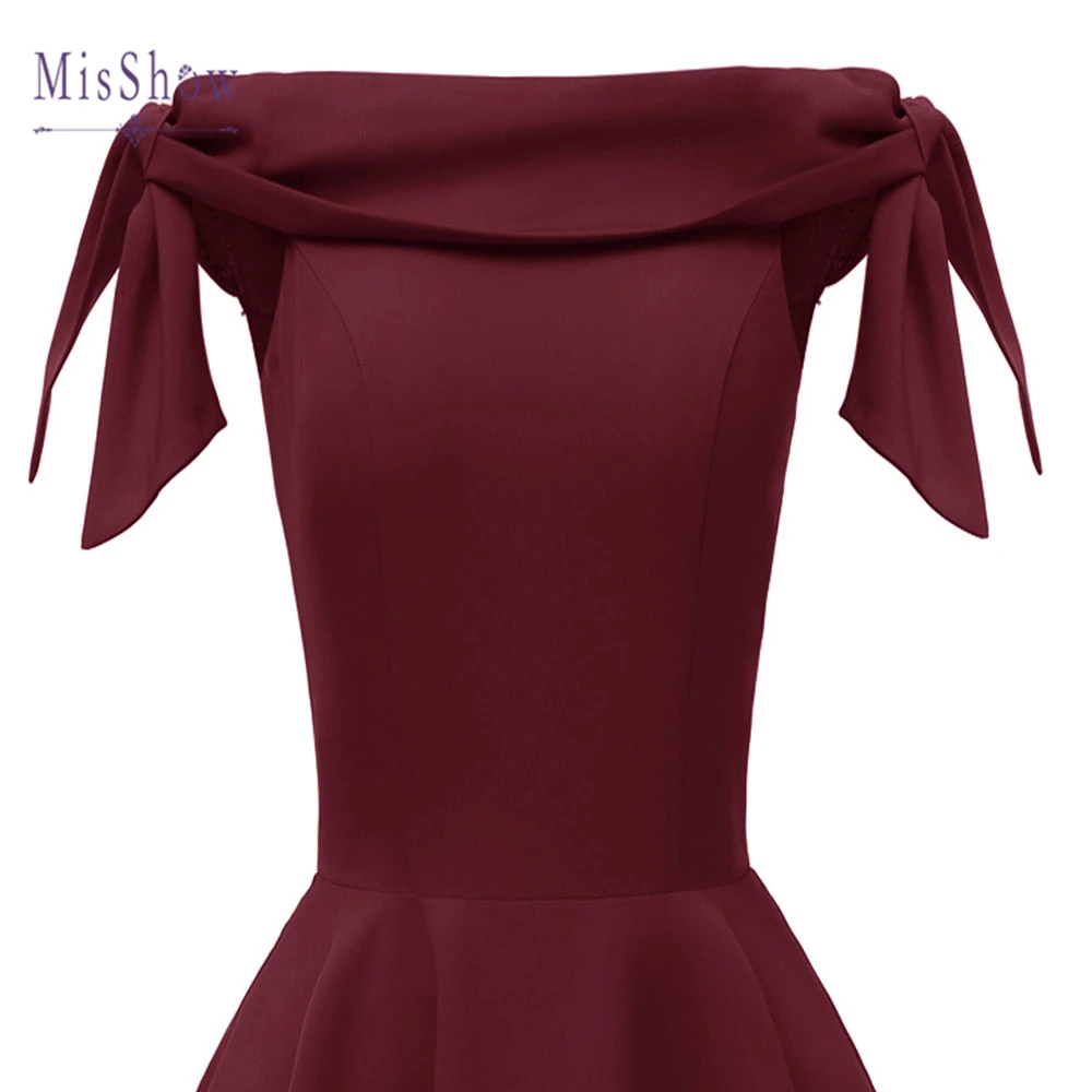Новые поступления, элегантные длинные платья для выпускного вечера, vestido de festa Longe, официальное вечернее платье De Soiree Longue, реальные фотографии CPS1418 - Цвет: Burgundy