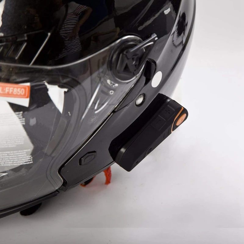 Bluetooth гарнитура для мотоциклетного шлема домофон рация для мотоцикла мотоцикл музыка громкой связи для 2-3 гонщиков