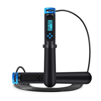 

PVC Kids Training Adjustable Home Lose Weight Sports Digital Gym Electronic Jumping Rope For Fitness Portable Adult With Counter