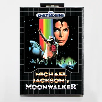 

Moonwalker 16bit MD Game Card For Sega Mega Drive/ Genesis with Retail Box