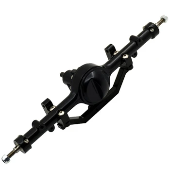 

Aluminum Alloy Front and Rear Axle Complete Set CNC Machined for RC4WD D90 Yota II RC Rock Crawler Car,Rear