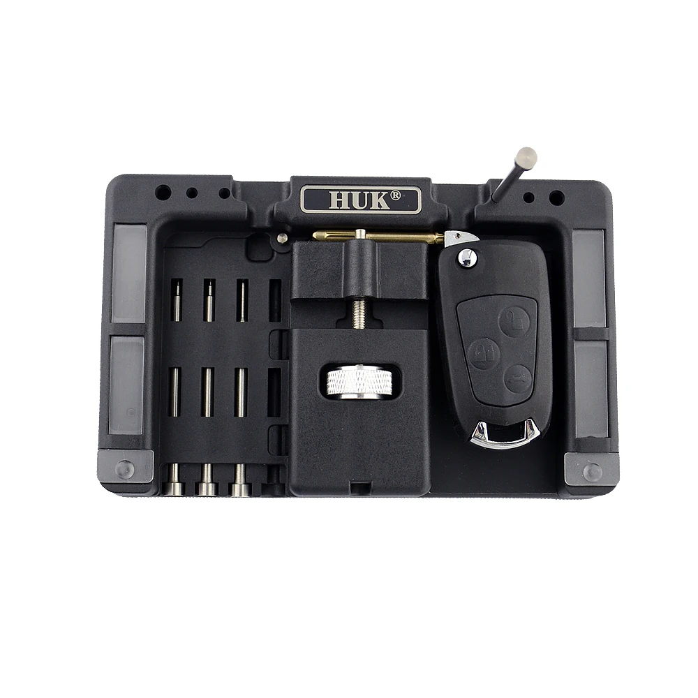 

High Quality HUK Flip Key 4Pcs Pin Remover Jig Tool For Flip Tool Flip Key Vice Folding Key Fixing Tool Flip Key Vice