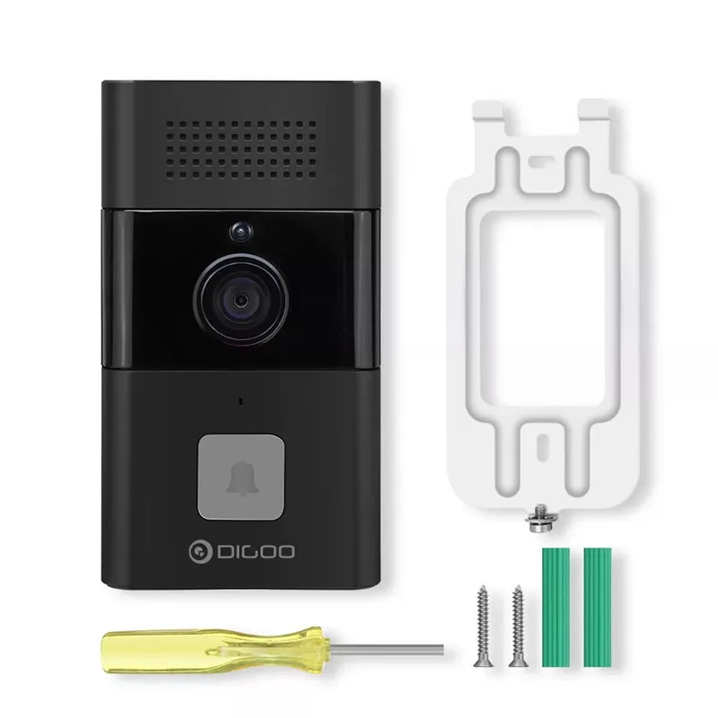 Умный дверной звонок с Wi Fi HD 720P видеодомофон функцией ночного видения IP