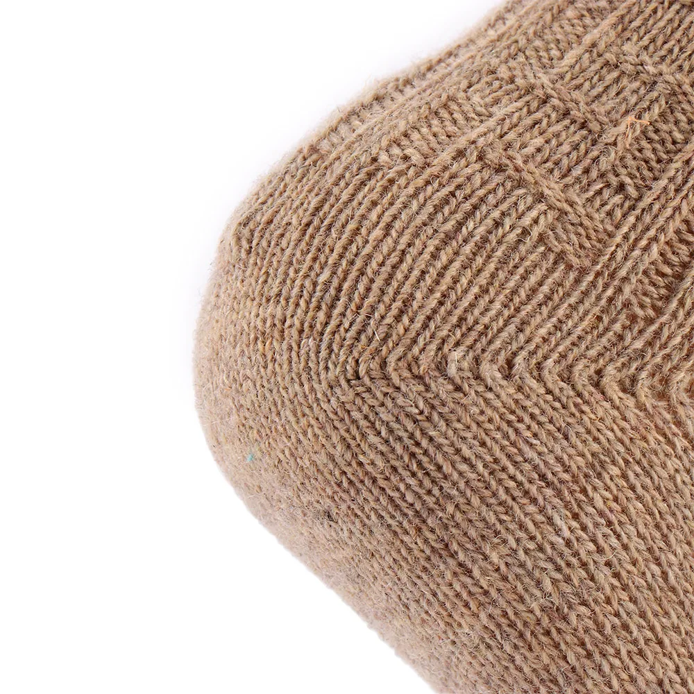 1 Pair Woolen Warm Thick Autumn Stockings Men Wool Socks Double Needle Sock Winter Socks High Quality New
