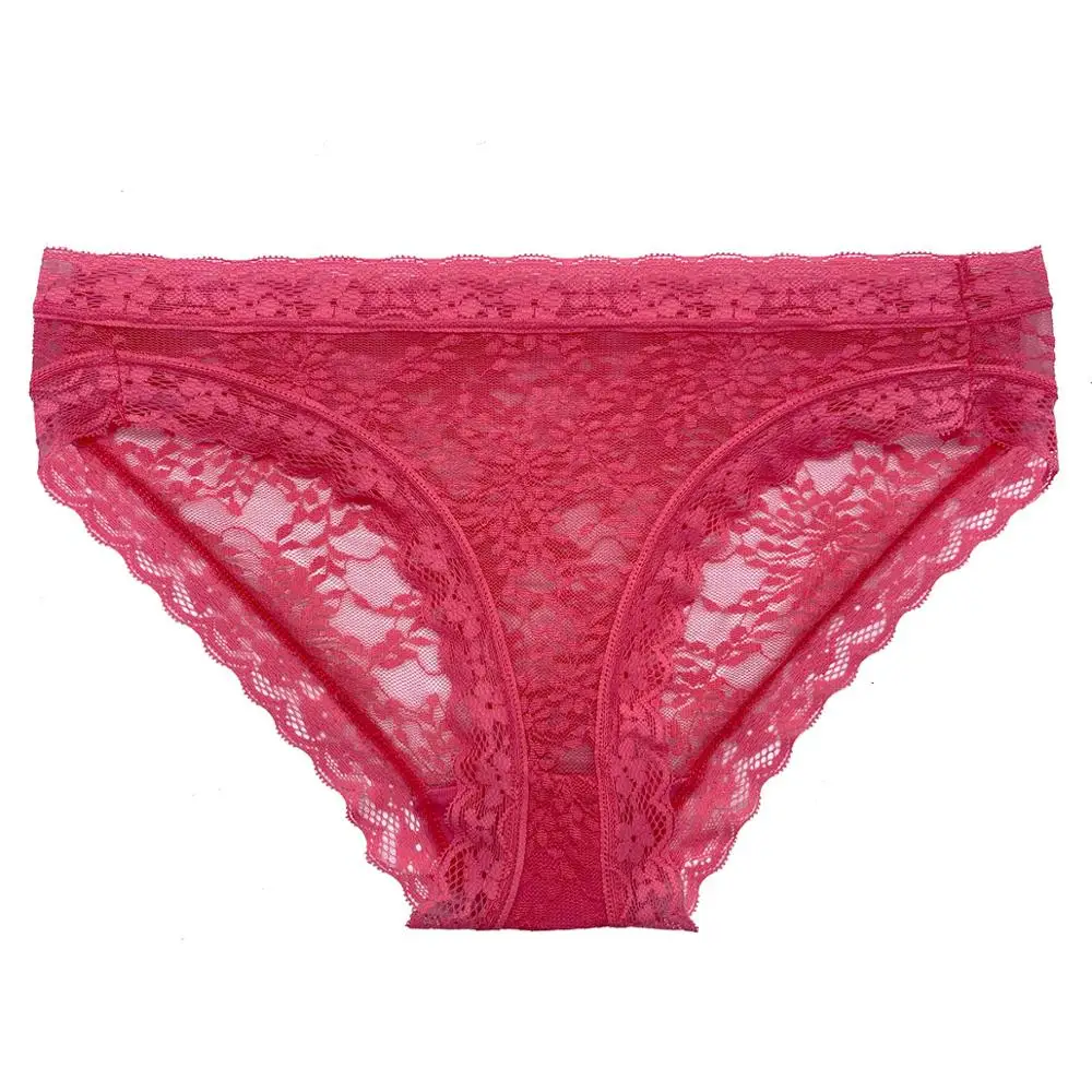 USA Size S XL Women's Cheeky Hipster Panty Plus Size Solid Color Briefs