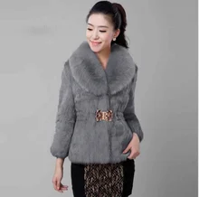 

2021 Women Long Sleeve White Black Red Wine Plus Size 4XL Fur Jacket New Coat Faux Fur Coats Thicken Warm Winter Outwear Fashion