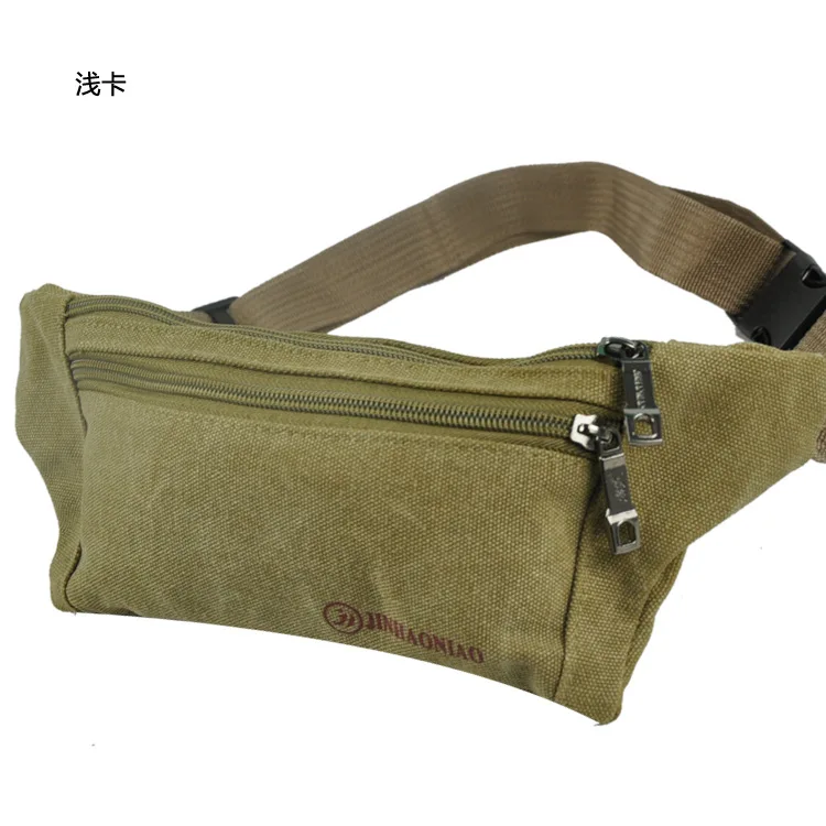 

[Factory Price] Outdoor Men And Women Chest Pack Sports Mobile Phone Bag Light And Tight Travel Canvas Waist Pack Y0221