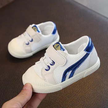 

Baby First Walkers Shoes Unisex Kids shoes New Child sneakers Study Walking Hook/loop Soft Bottom Non-slip Skate shoes