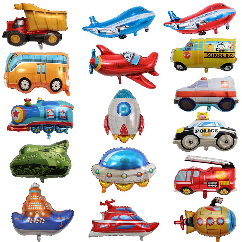 1PC Car Shape Aluminum Film Balloon for Children Birthday Party foil balloons,birthday balloons,birthday balloon set,party balloon set,birthday party decoration set,aluminum balloon,inflatable balloon
