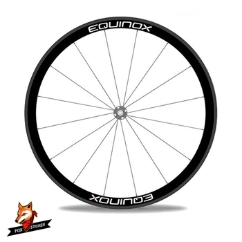 

Road Bicycle Carbon Wheel Rim Sticker 24/30/38/40/50/55/60/80/88mm 26er 27.5er 29er MTB Bike Wheels Decal for-Equinox