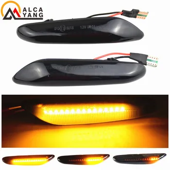 

2x Dynamic LED Fender Light Side Marker For BMW 1 3 5 serie E46 E60 E61 E81 E82 E87 E88 E90 E91 E92 E93 X1 E84 X3 E83 X5 E53