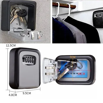 

Password Key Box Hanging Large Size Decoration Key Password Box Mechanical Password Key Storage Box