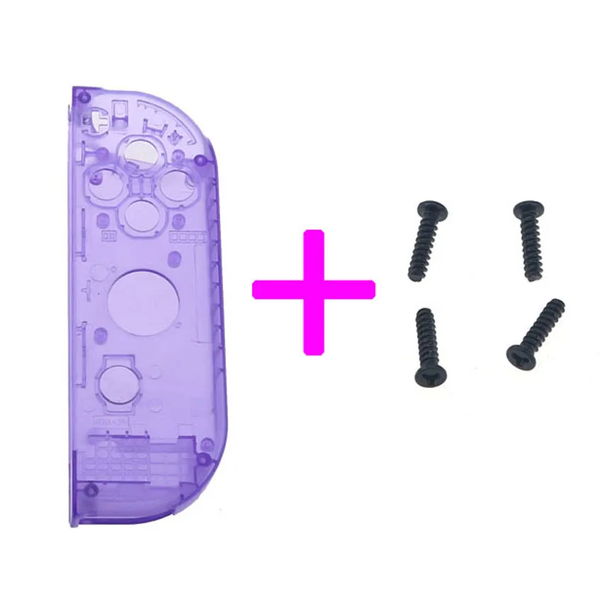 R-1 Cltgxdd для Joy-con прозрачный корпус для nyd переключатель контроллер NS DIY корпус на замену правого левого КОРПУСА КНОПКА - Цвет: R-1
