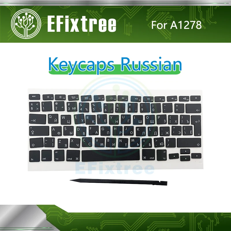 Клавиатура с русской раскладкой для Macbook Pro 13 дюймов 15 A1286 A1279 A1278 2009 2010 2011 2012 AP02
