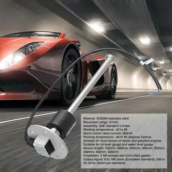 

Car Fuel Water Level Sensor Flow IP67 Waterproof Liquid Gauge Liquid Level Sensor SUS304 For Marine boost gauge turbo boost