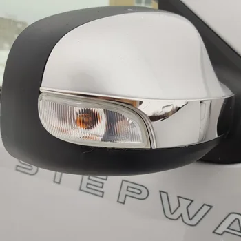 

stainless steel side mirrors anti-rub decoration covers trims for Renault Dacia Logan 2 II Sandero 2 II 2014 2015 2016 2017 2018