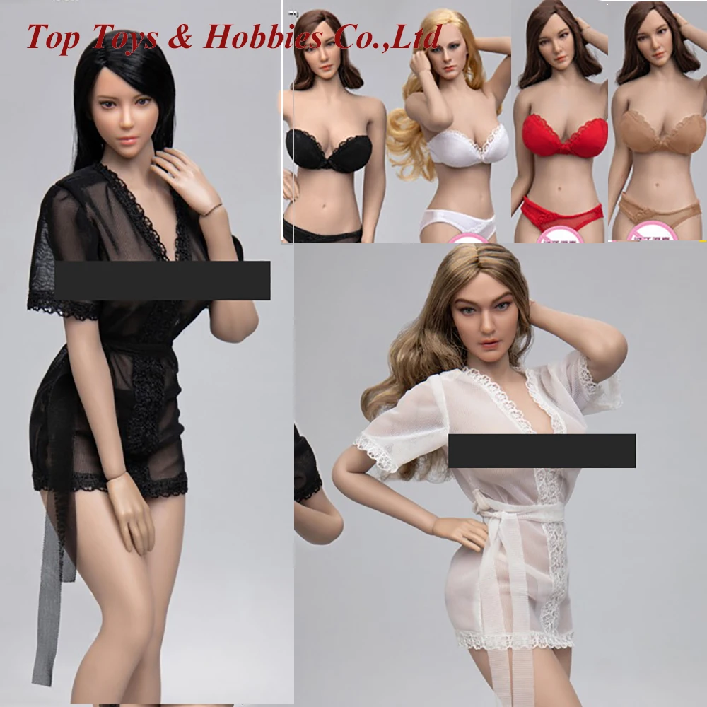 

FGC2020-13/14 FGC2020 1:6 Scale Female Sheer Robe and Panty set for 12 inch Action Figure Body Doll