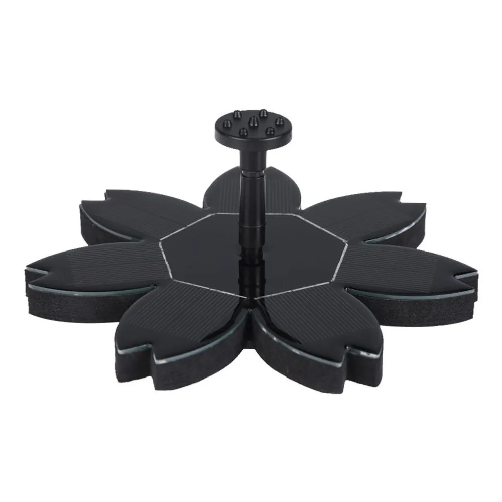 

1 Innovative Flower Design Solar Powered Floating Fountain Water Pump for Pool Garden Pond Fish Tank Bird Baths hot new arrival