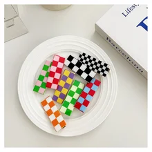 

8pc Kroean Kawai Geometric Cute Hairgrip Hair Clips for Girls Women Barrette Vintage Hairpin Crab Holiday Gift Hair Accessories