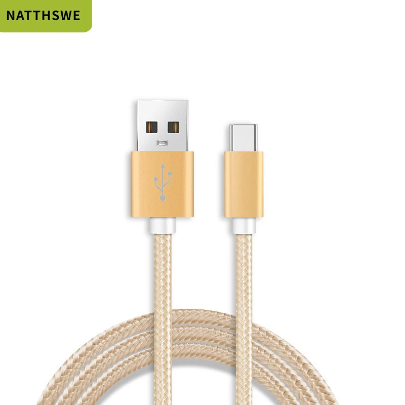 Кабель NATTHSWE 3A usb type C для Xiaomi Redmi Note 7 USB кабель быстрой зарядки samsung Galaxy S9 S8 Plus| |