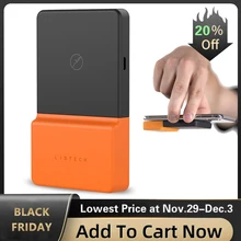 Эксклюзивное адсорбирующее Беспроводное зарядное устройство Внешний ультра тонкий чехол для зарядного устройства для iPhone 8 11 X XR XS samsung S9 S10