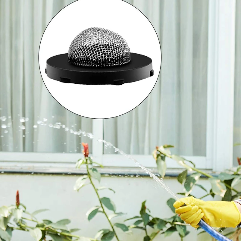 

80 Pieces Stainless Steel Filter Hose Washers Inlet Hose Washer Screen for Garden Hose and Washing Machine Connector