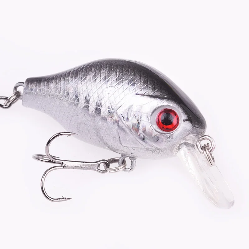 1Pcs Crank Wobbler Fishing Lures Topwater 5cm 8g Isca Plastic Hard Artificial Bait Japan Crankbait Carp Bass Hooks Pesca Tackle