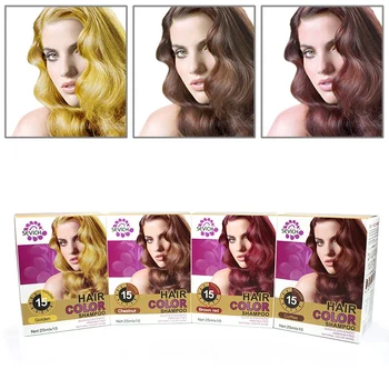 

Hair Color Shampoo Pure Plants Are Natural Non-irritating Dyed Shampoo Hair Coloring Product