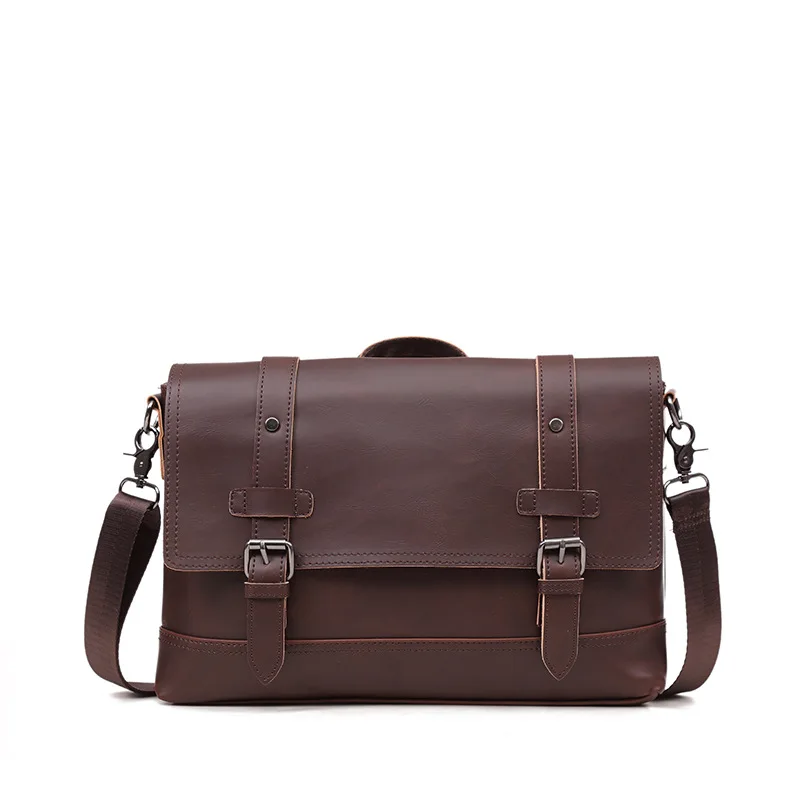 Borsa Portadocumenti Portatile Kumon Per Laptop 2020 Nuova Borsa Da Uomo Vintage Borsa A Tracolla In Pu Borsa A Tracolla Casual Versione Coreana