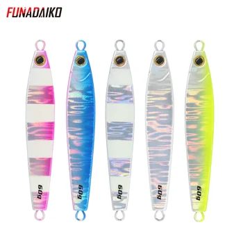 

FUNADAIKO jig lure lead jig metal jigging lures fishing jig lure jig slow jig fishing lure 40g 60g jig