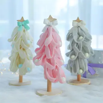 

Christmas Desktop Ornament Cute Non-woven Mini Christmas Tree Table Decoration DIY Christmas Tree