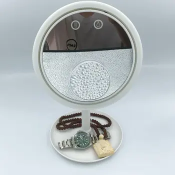 

Three-In-One With Fan Led Light Beauty Breeze Mirror Desktop Sub Line Sweat-Free Makeup Mirror Heavy Duty Suction Cup