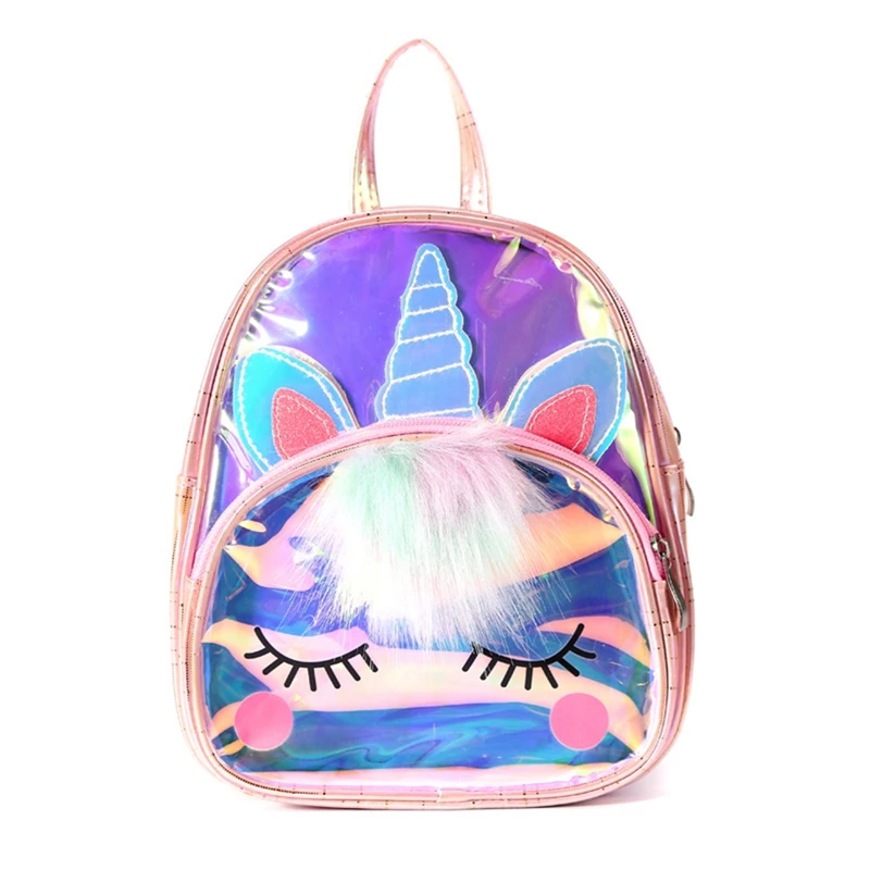 Dazzling Holographic Unicorn Backpack