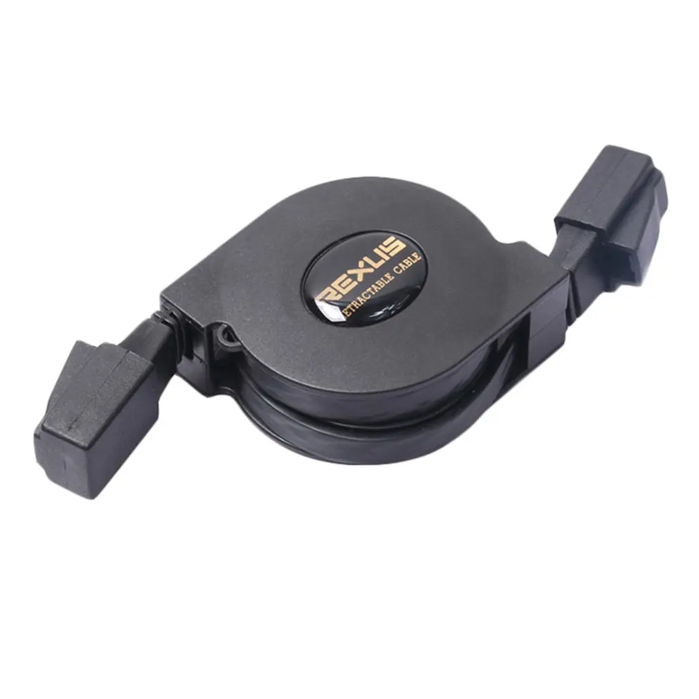 

RJ45 Cat6 Ethernet Cable 8-core Pure Copper 1000Mbps Network Cable 1m 2m Retractable Line Network LAN Flat Cable