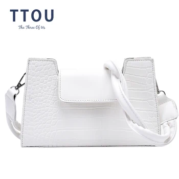 

Small PU Leather Crossbody Bags For Women 2020 trend Hand Bags Chain Shoulder Handbags Female Travel Lady Branded Designer Bag