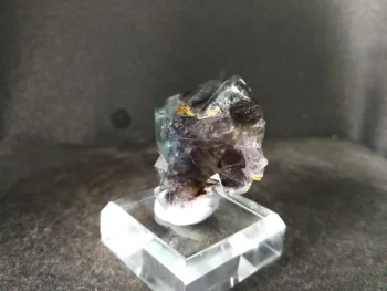 

32.0gNatural dark purple fluorite, crystal mineral crystal specimen