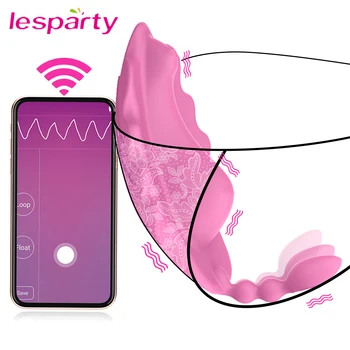 Portable Wearable Female Masturbation Butterfly Dildo Vibrators For Women Vaginal Massage G Spot Stimulation Sex Toys Vibrator 3