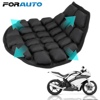 

Universal Motorcycle Air Seat Cushion Pressure Relief Ride Seat Cushion Inflatable Air Pad Cool Seat Cover Seat Sunscreen Mat