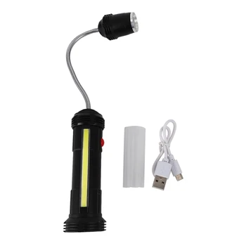 

Barbecue Grill Light,Multi-Function Working Light Camping Light USB Recharging Focusing Flashlight netic Light
