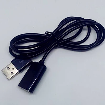 Black 100cm 1 шт. USB 2,0 удлинитель для мужчин и женщин 1 м дополнительный кабель для зарядки iPhone Xr X max 8 7 6 6s Plus для samsung S9 Note5 - Цвет: Black 100cm