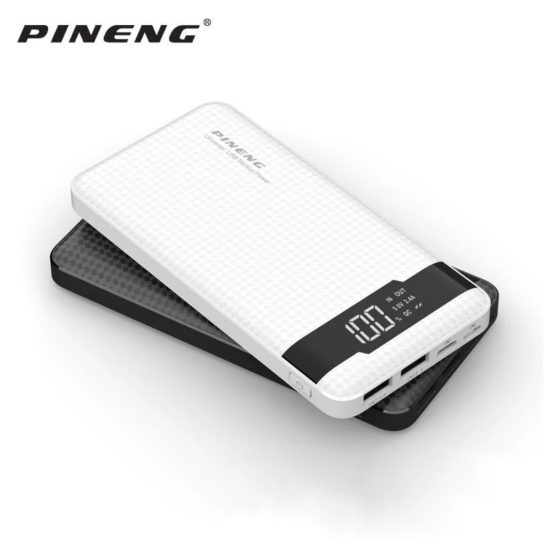 Pаспродажа Оригинальный PINENG PN 961 10000 мА ч, Портативный Батарея мобильный Мощность Bank Li Polymer с Светодиодный индикатор для быстрой зарядки с usb портом, Заря...