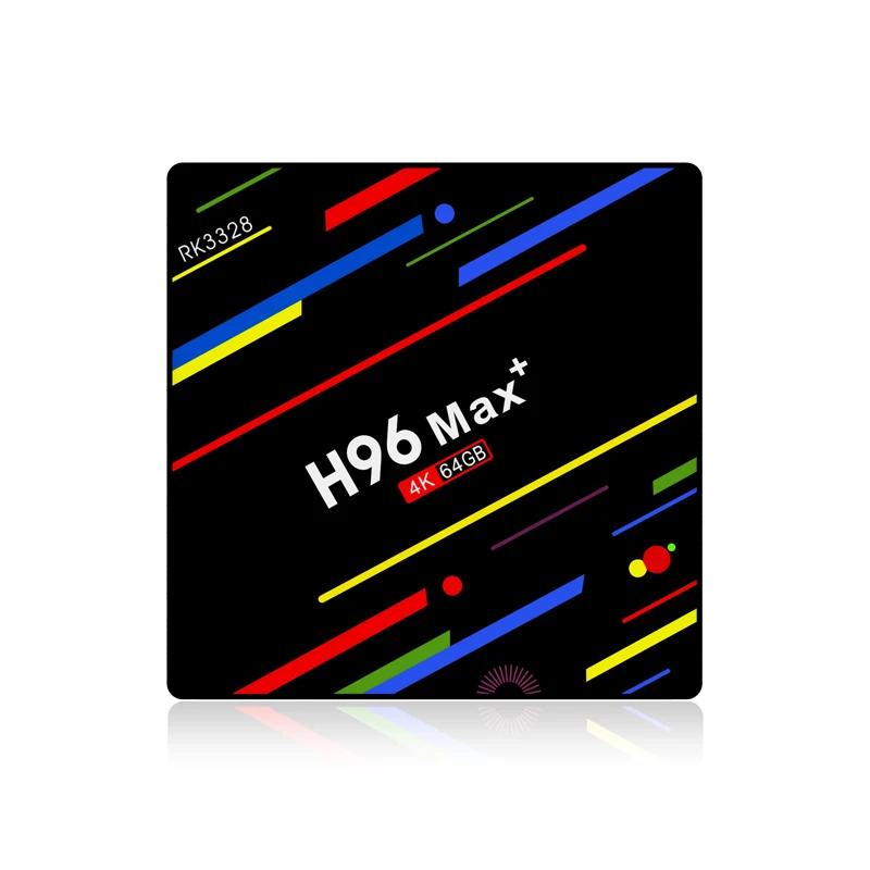 Новейший android voice tv box h96 max plus 8 1 4 Гб 46 ГБ bluetooth 2 4G/5G wifi Поддержка youtube facebook skype set top