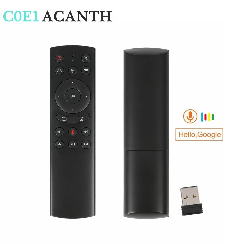 

2.4G Wireless Air Mouse G20S Gyro Voice Remote Control Universal Mini Keyboard Remote Control For PC Android TV Box projector