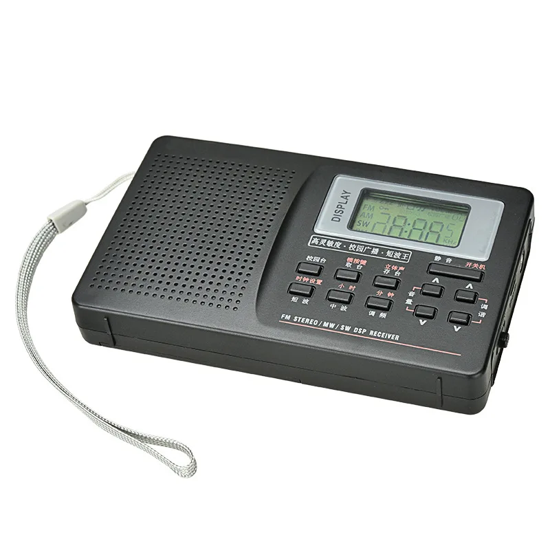 Мини FM радио портативный Радиоприемник Поддержка FM/AM/SW/LW/tv звук Полная частота радиоприемник поддержка будильника для пожилых людей