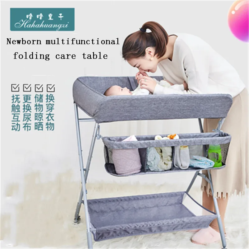 

prince Diaper Table Baby Care Table Newborn Baby Change Diaper Ttable Massage Table Multi-function Folding